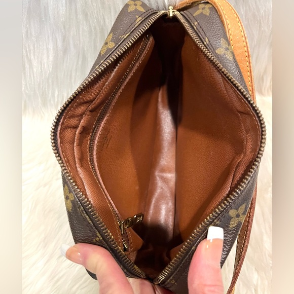 Authentic Louis Vuitton Trocadero 24 Crossbody Shoulder Bag Purse Tote - Picture 12 of 14